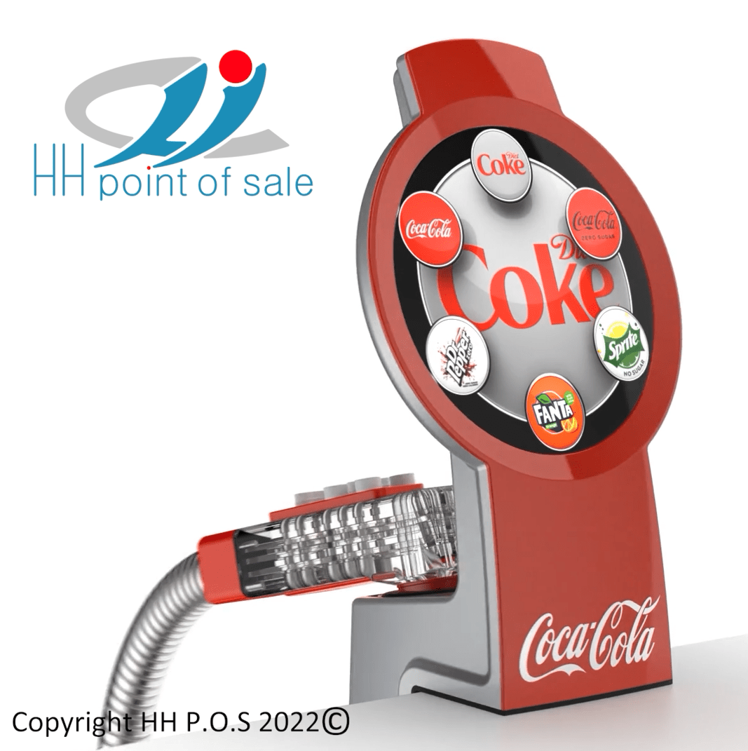 NEW PRODUCT LAUNCH REVOLVER Bar Gun Holder HH Point of Sale